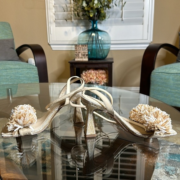 NEW SAM EDELMAN Clare Embellished Sandal SIZE 6 - Picture 6 of 9